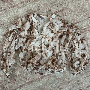 Express floral blouse